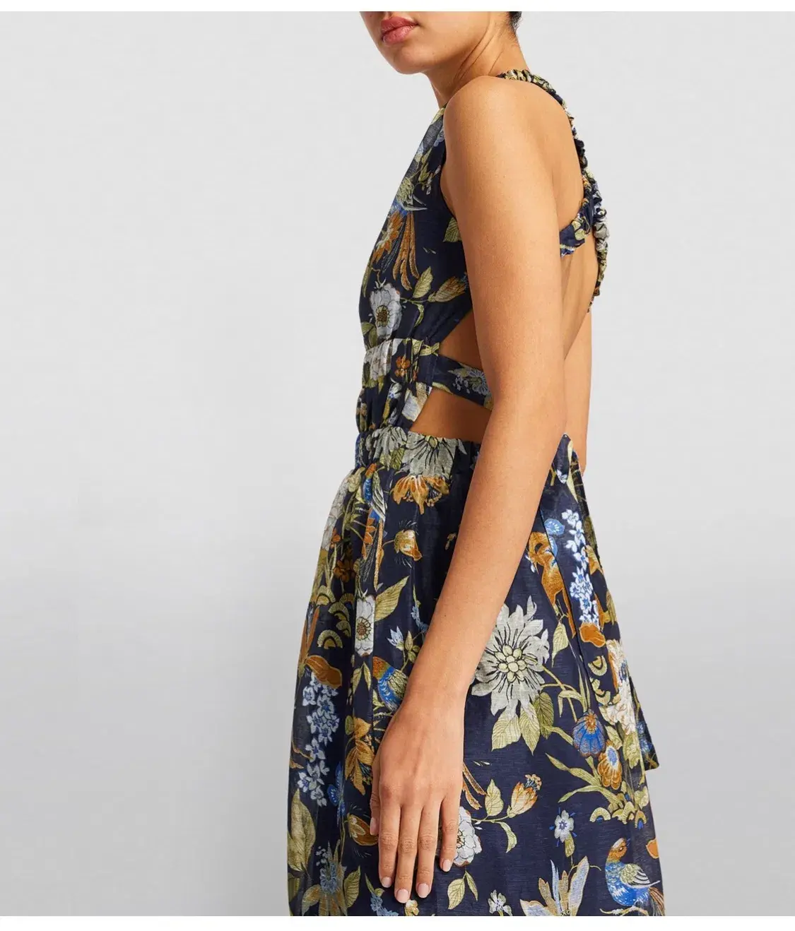 Sir the Label Lilian Cross Back Dress Delia Floral Size 0/ AU 6 - Image 5