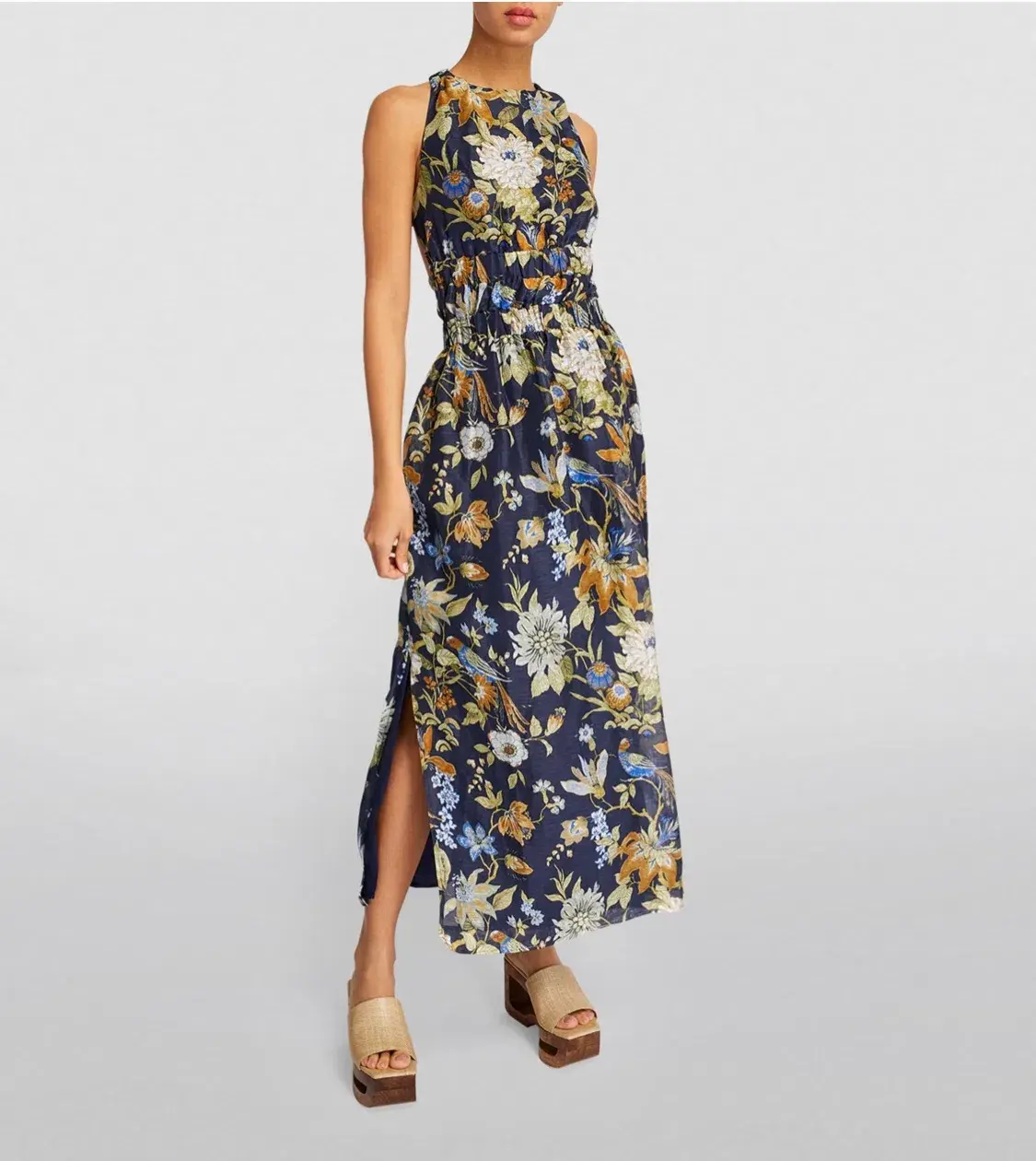 Sir the Label Lilian Cross Back Dress Delia Floral Size 0/ AU 6 - Image 2