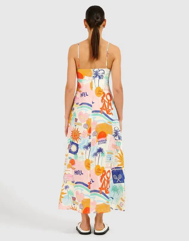 Roame Isla Dress Print Size 8 - Image 3