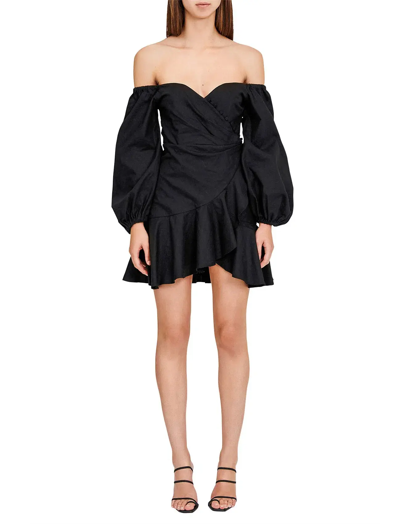Significant Other Jasmine Mini Dress Black Size 10 - Image 1