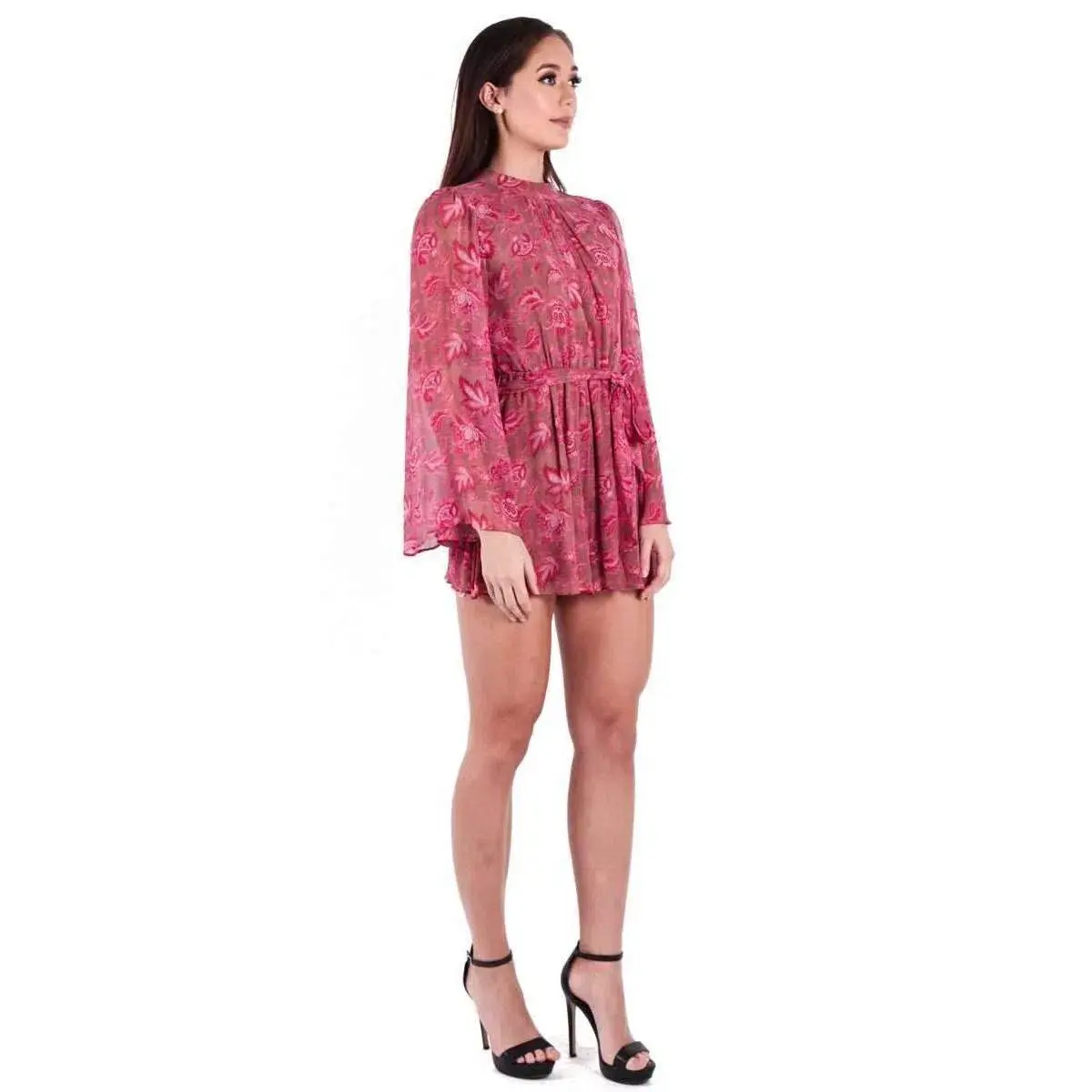 Zimmermann Karmic Flare Sleeve Playsuit Paisley Chintz Size 1 / AU 10 - Image 3