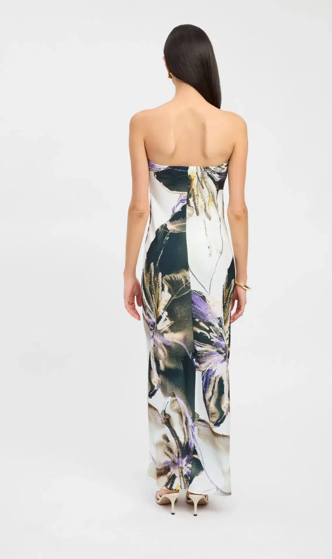 Kookai Ava Midi Dress Multi Floral Size 36 / AU 8 - Image 2