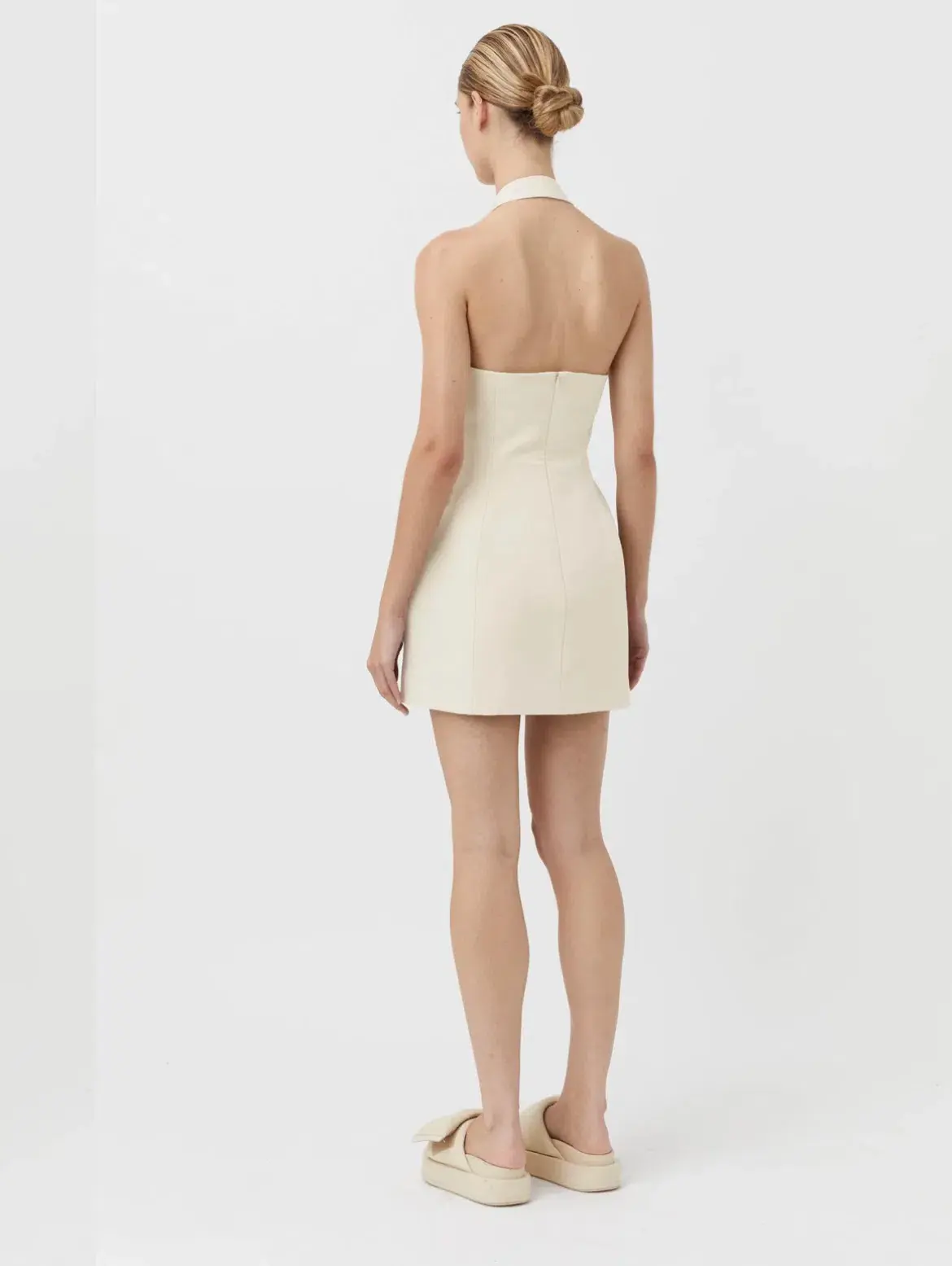 Camilla & Marc Petra Mini Dress Pale Pistachio Size 4 - Image 2