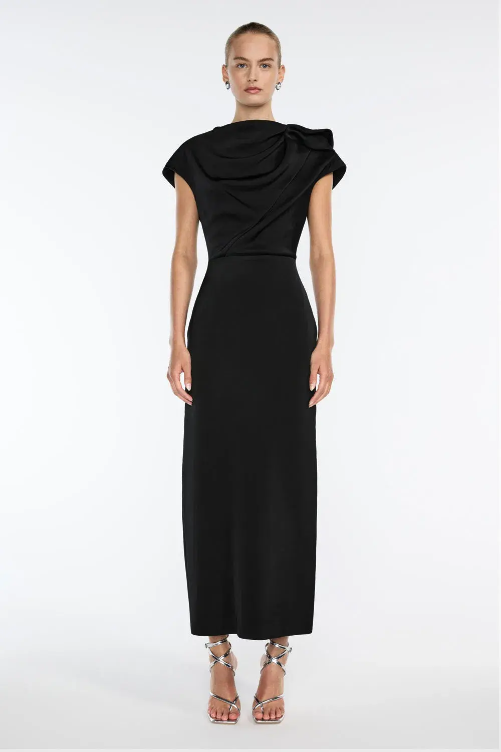 Manning Cartell Grand Illusion Maxi Gown Black Size 16 - Image 1