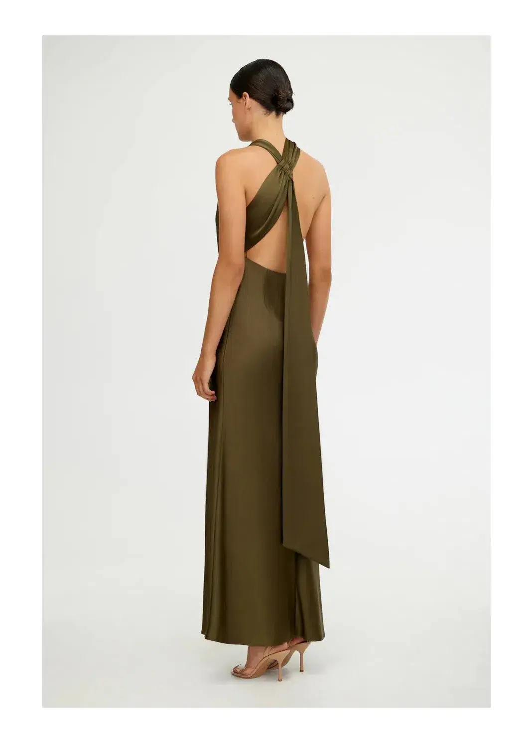 Significant Other Annabel Dress Khaki Size 10 - Image 3