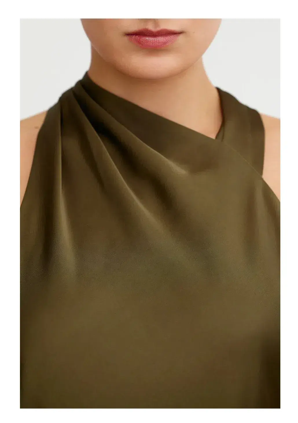 Significant Other Annabel Dress Khaki Size 10 - Image 4