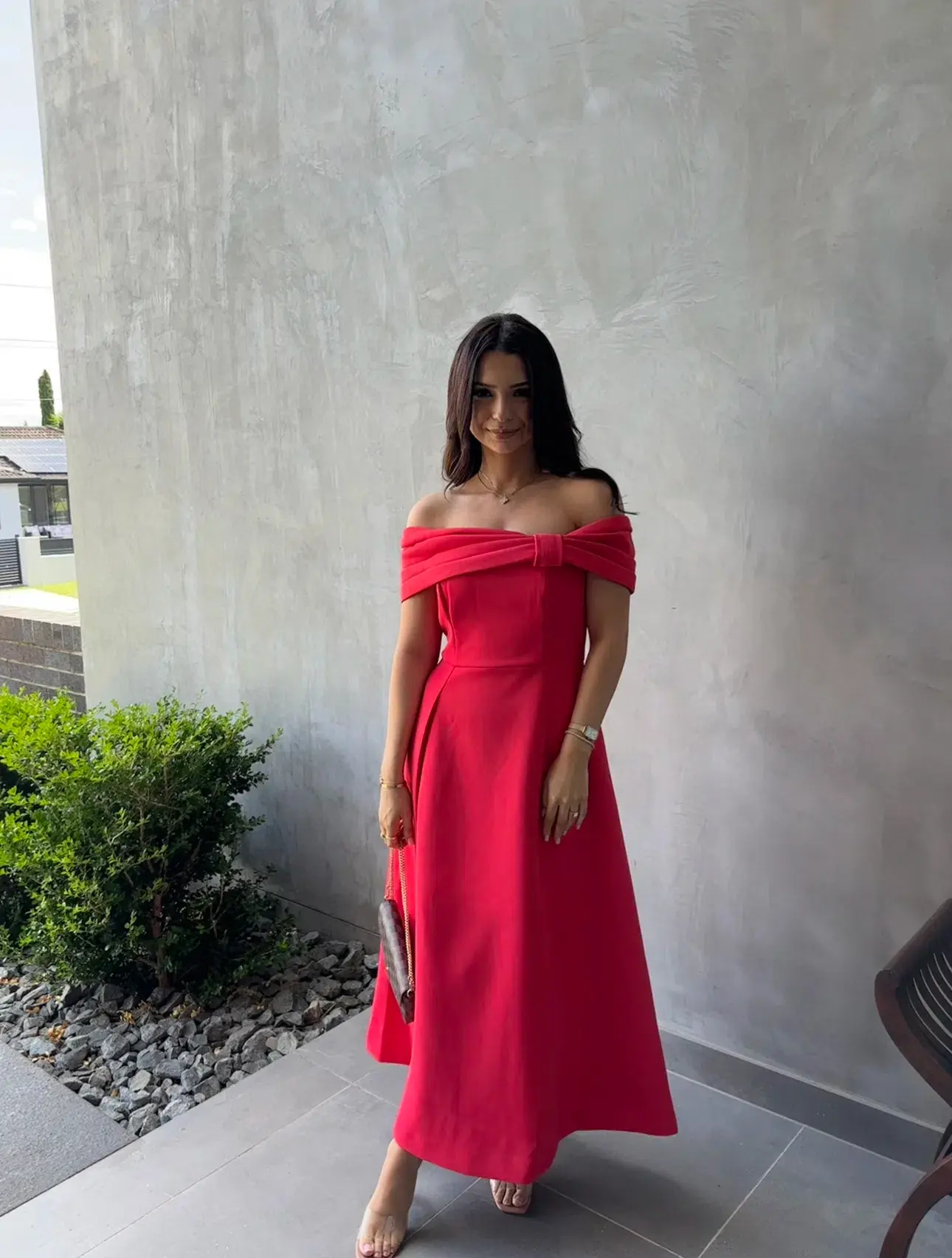 Mossman Wistful Maxi Dress in Watermelon Size 6 - Image 2