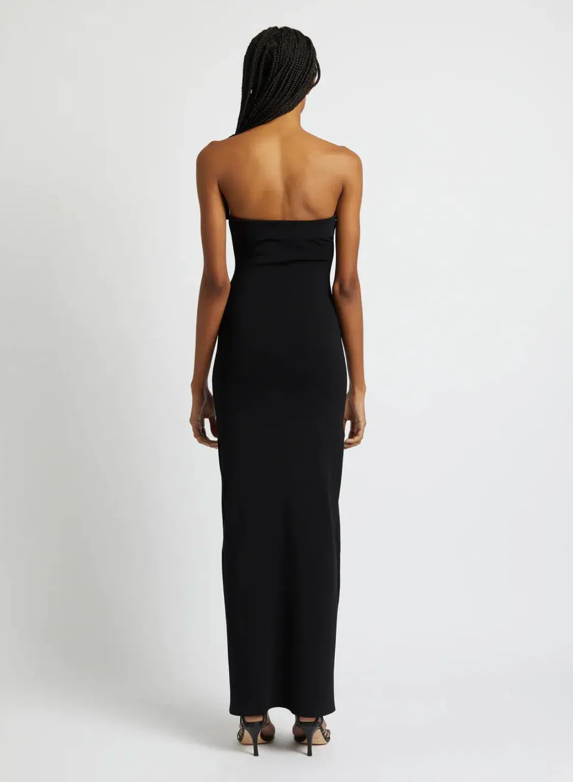 Christopher Esber Salacia Wire Column Strapless Dress Black Size XXS / AU 4 - Image 3