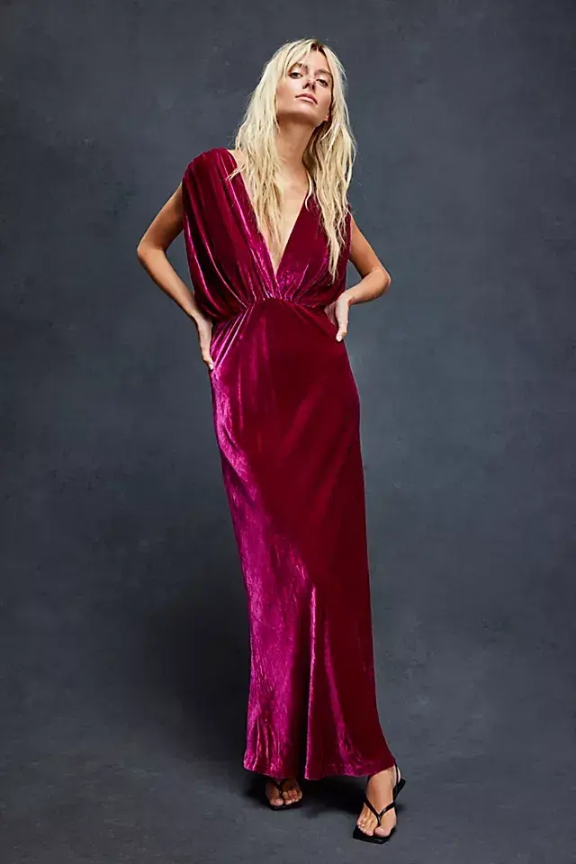 Mes Demoiselles Travis Dress in Fuchsia Size 6 for rent on The Volte - main image