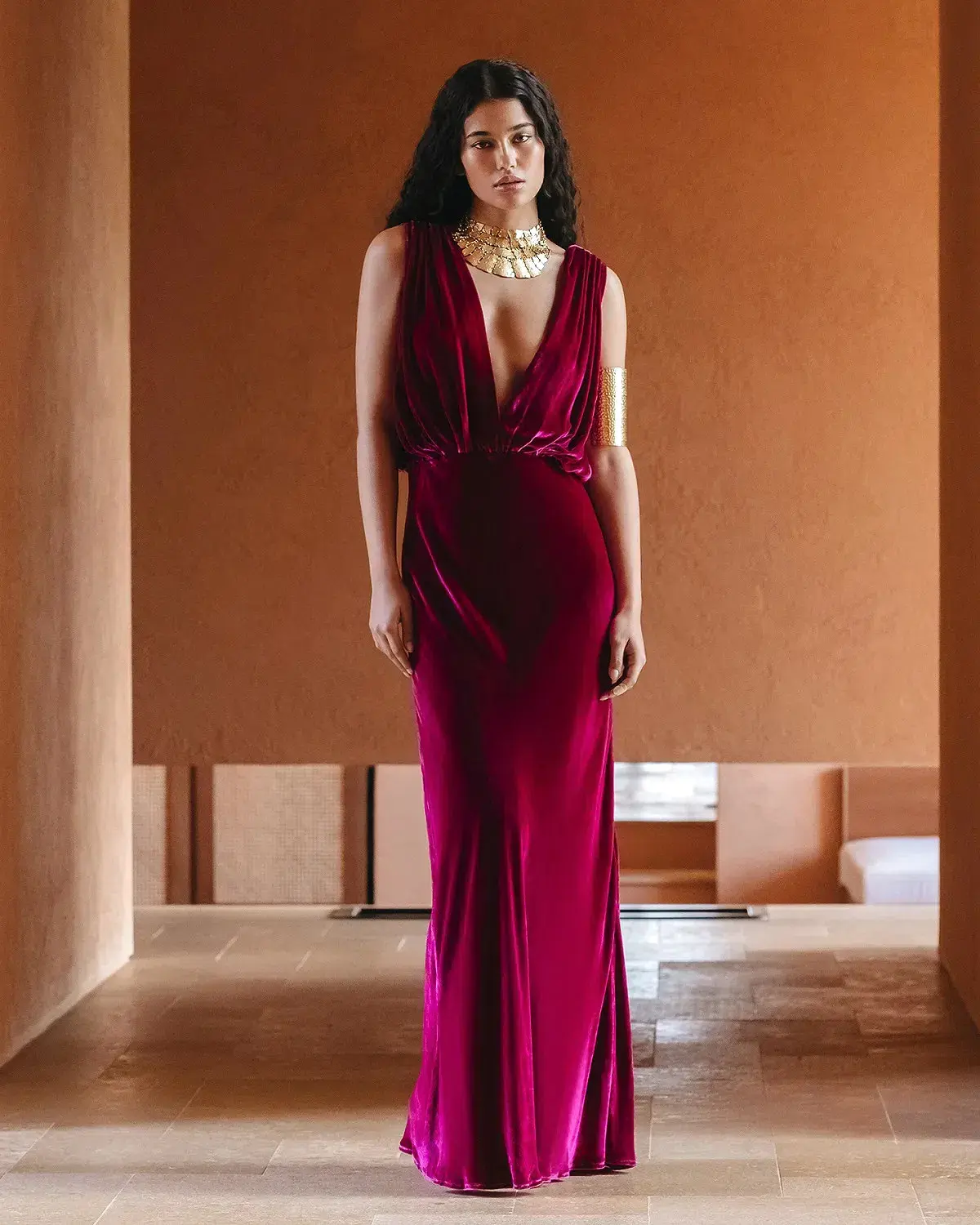 Mes Demoiselles Travis Dress in Fuchsia Size 6 - Image 1