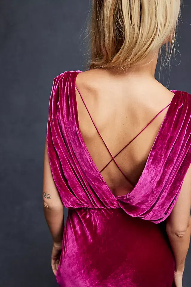 Mes Demoiselles Travis Dress in Fuchsia Size 6 for rent on The Volte - main image