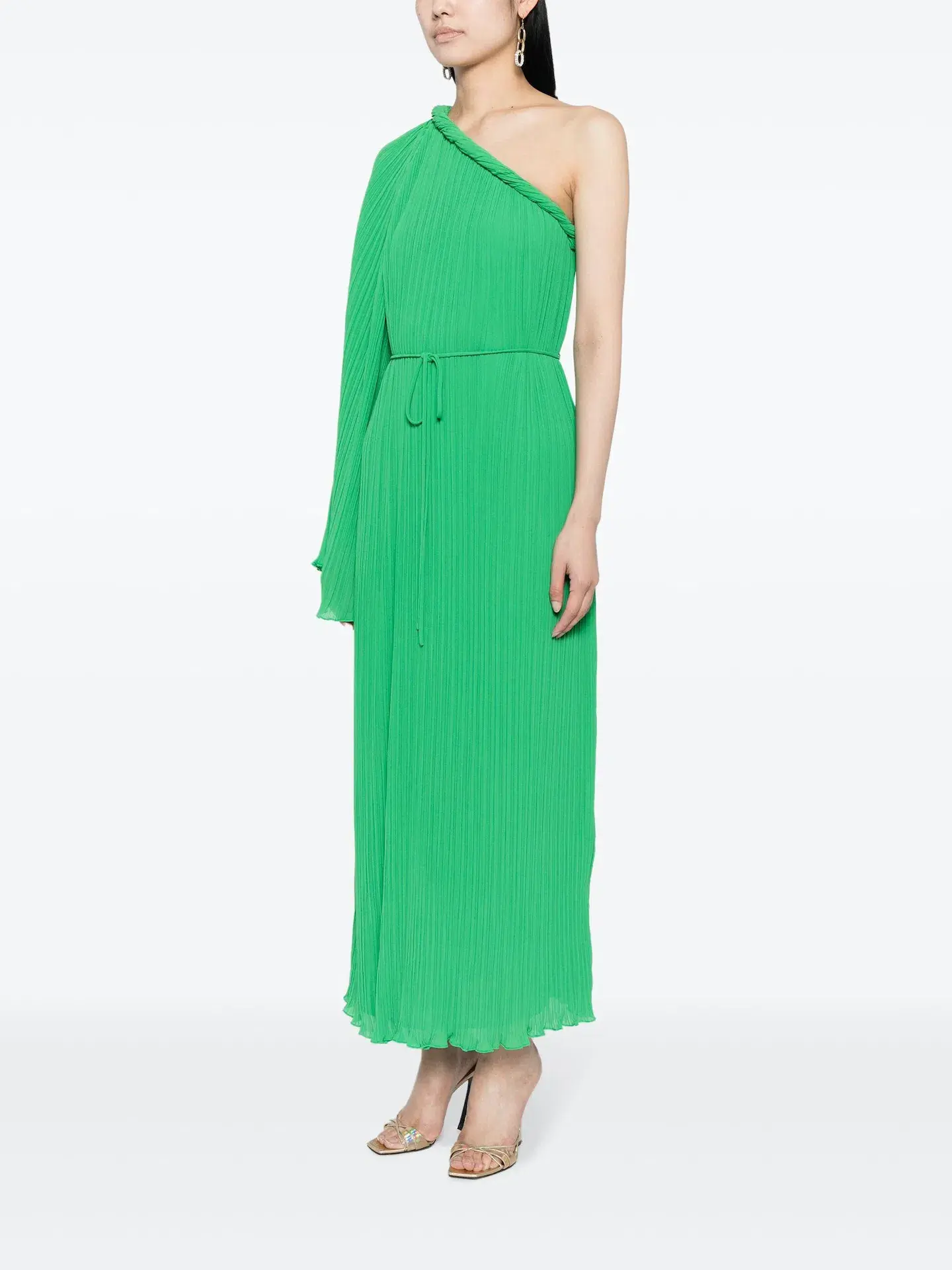 Rachel Gilbert Crio Maxi Dress Apple Green Size 5 / AU 16 - Image 1