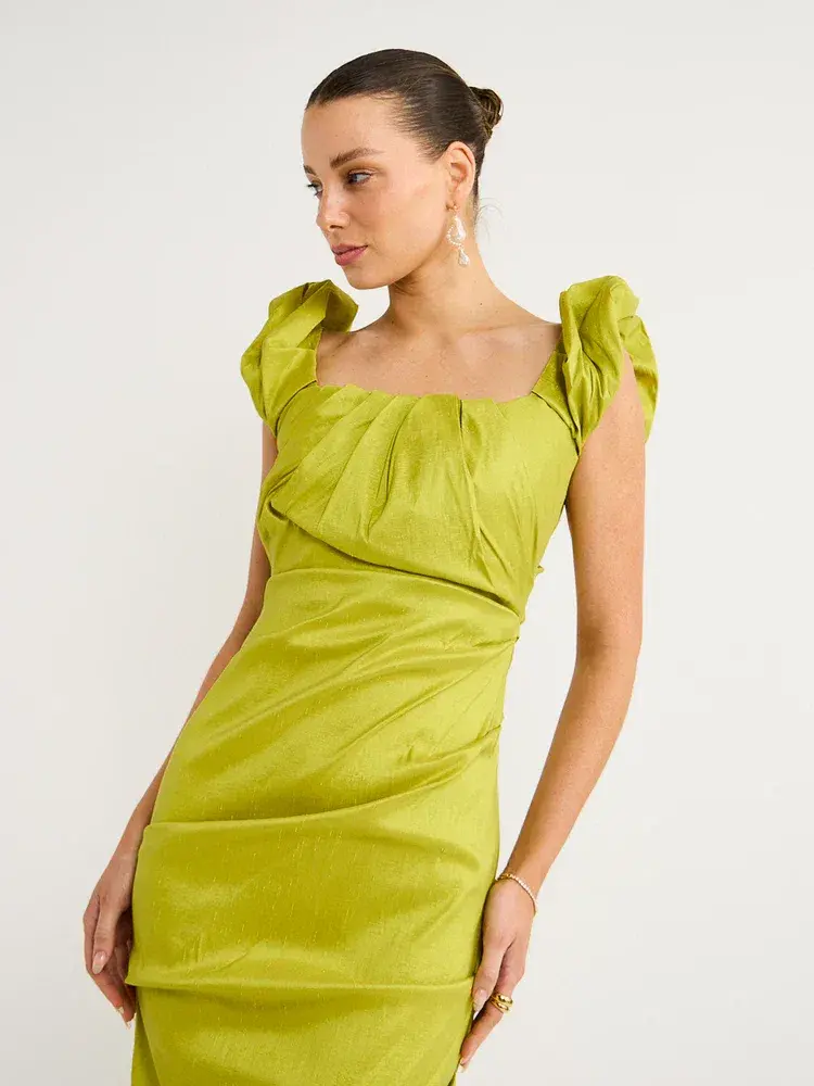 Rachel Gilbert Kalina Gown Green Size XS / AU 6 - Image 4