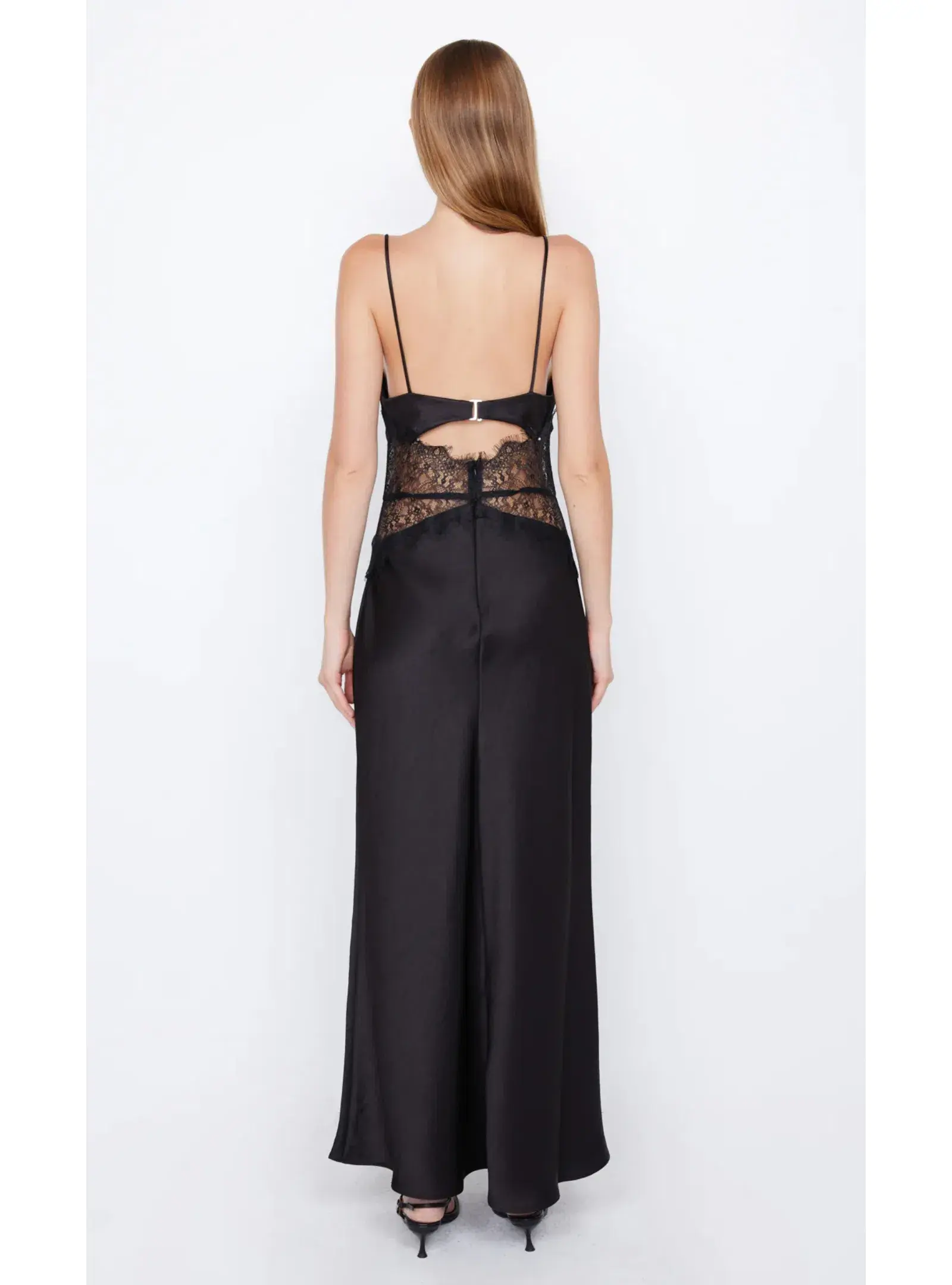 Bec & Bridge Camille Maxi Dress Black Size AU 10 - Image 3