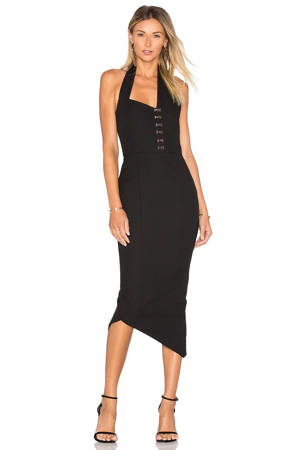 MISHA Donati Dress Ebony Size 6/XS - Image 1