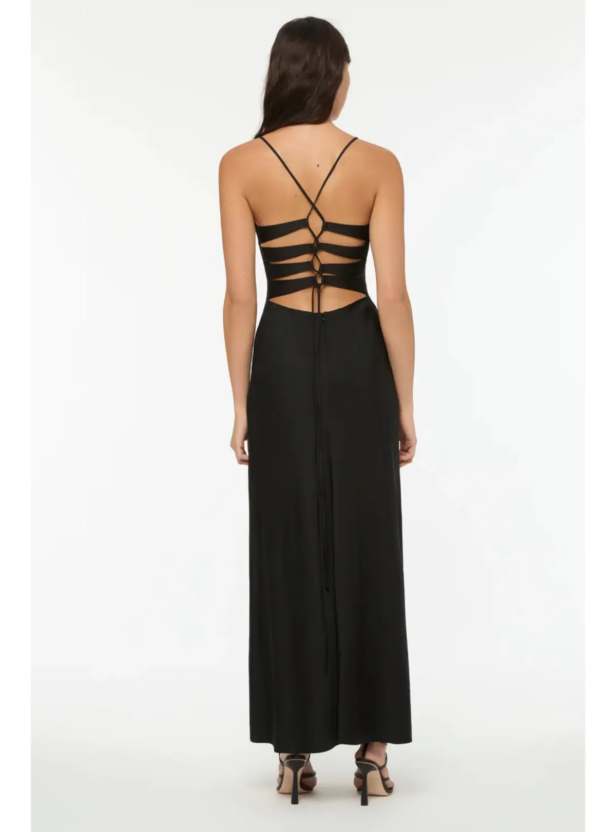 Manning Cartell Time To Shine Slip Dress in Black Size AU 4 - Image 4