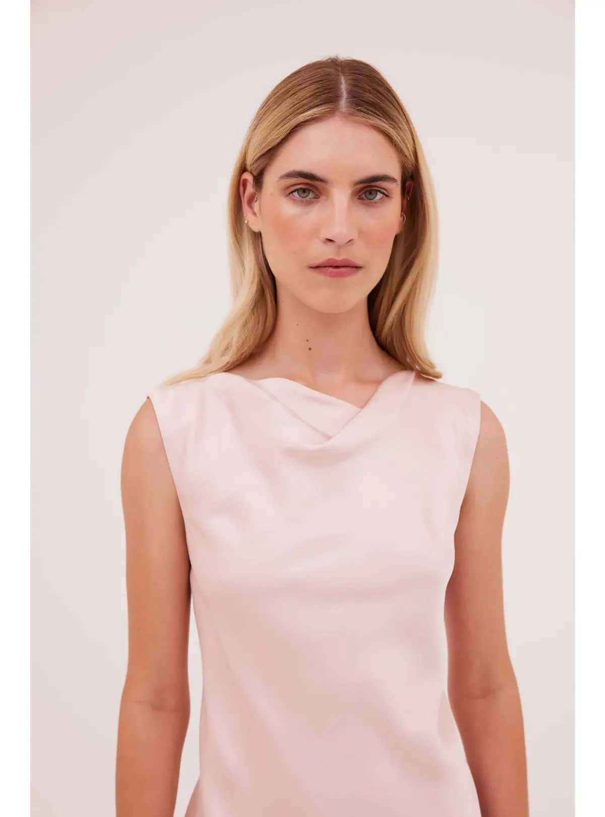 Bianca Spender Musk Holly Satin Dress in Pink Size AU 8 - Image 2