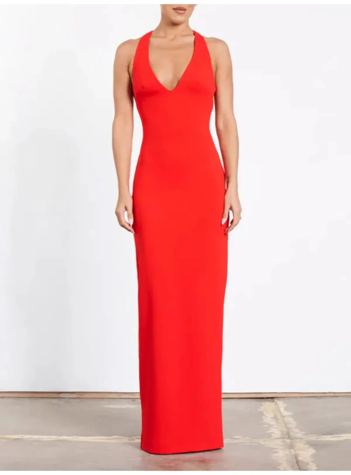 Effie Kats Eiza Gown Cherry Red Size AU 10 - Image 1