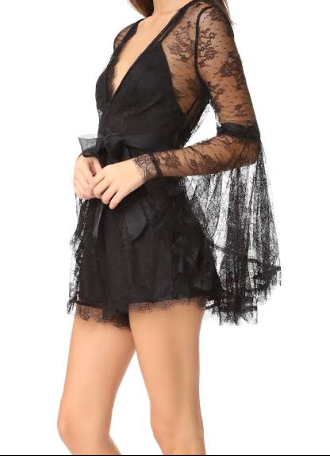 Alice McCall Gemini Playsuit Black Size 10 - Image 1