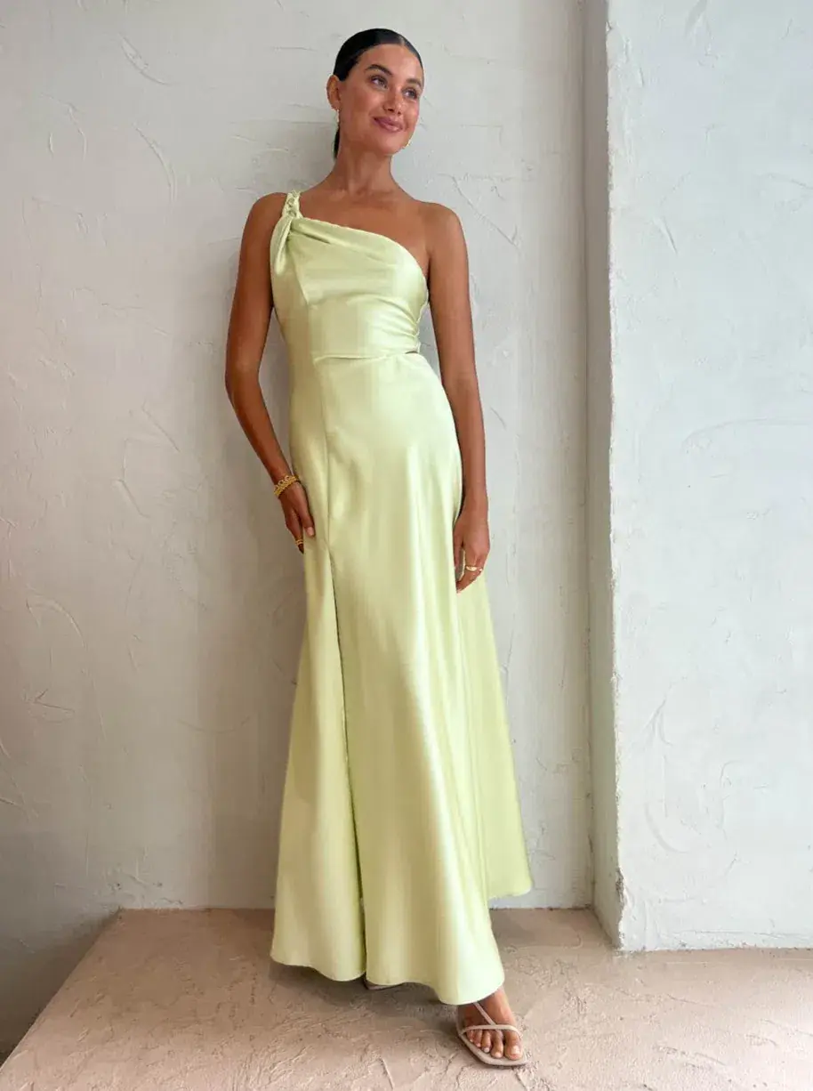 One Fell Swoop Hepburn Maxi In Limoncello Size 6 for rent on The Volte - main image