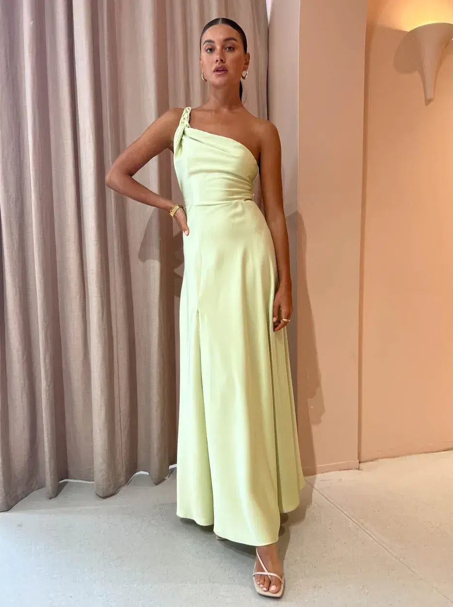One Fell Swoop Hepburn Maxi In Limoncello Size 6 for rent on The Volte - main image