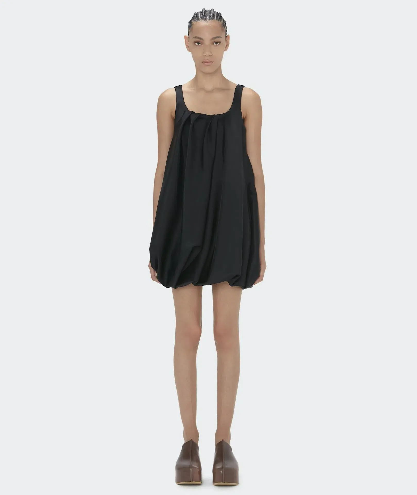 JW Anderson Twisted Mini Dress Black Size 8 - Image 1