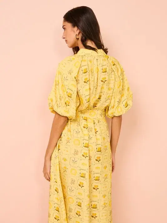 Palm Noosa Carla Dress In Amarilla Tile Size 14 - Image 3