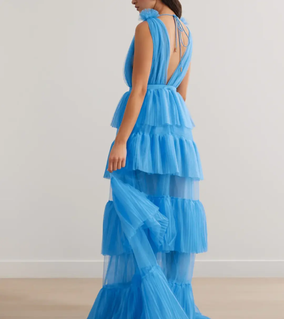 Lexi Zendaya Dress in Blue Size 8 for rent on The Volte - main image