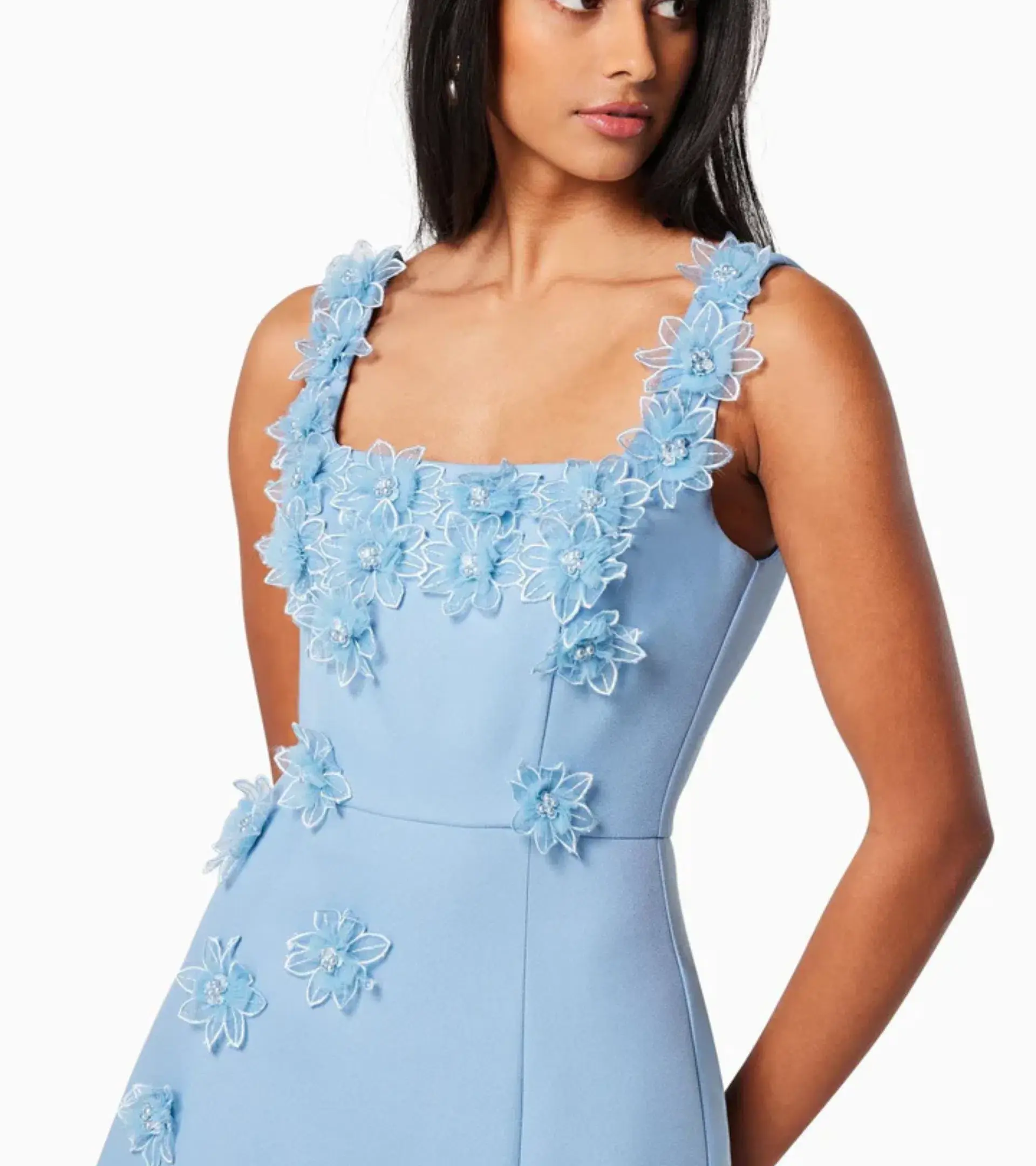 Elliatt Bruges Mini Dress in Cornflower Size 6 - Image 2