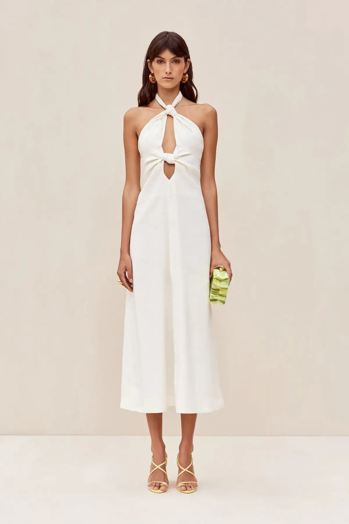 Cult Gaia Susana Dress Off White Size XS / AU 6 - Image 1