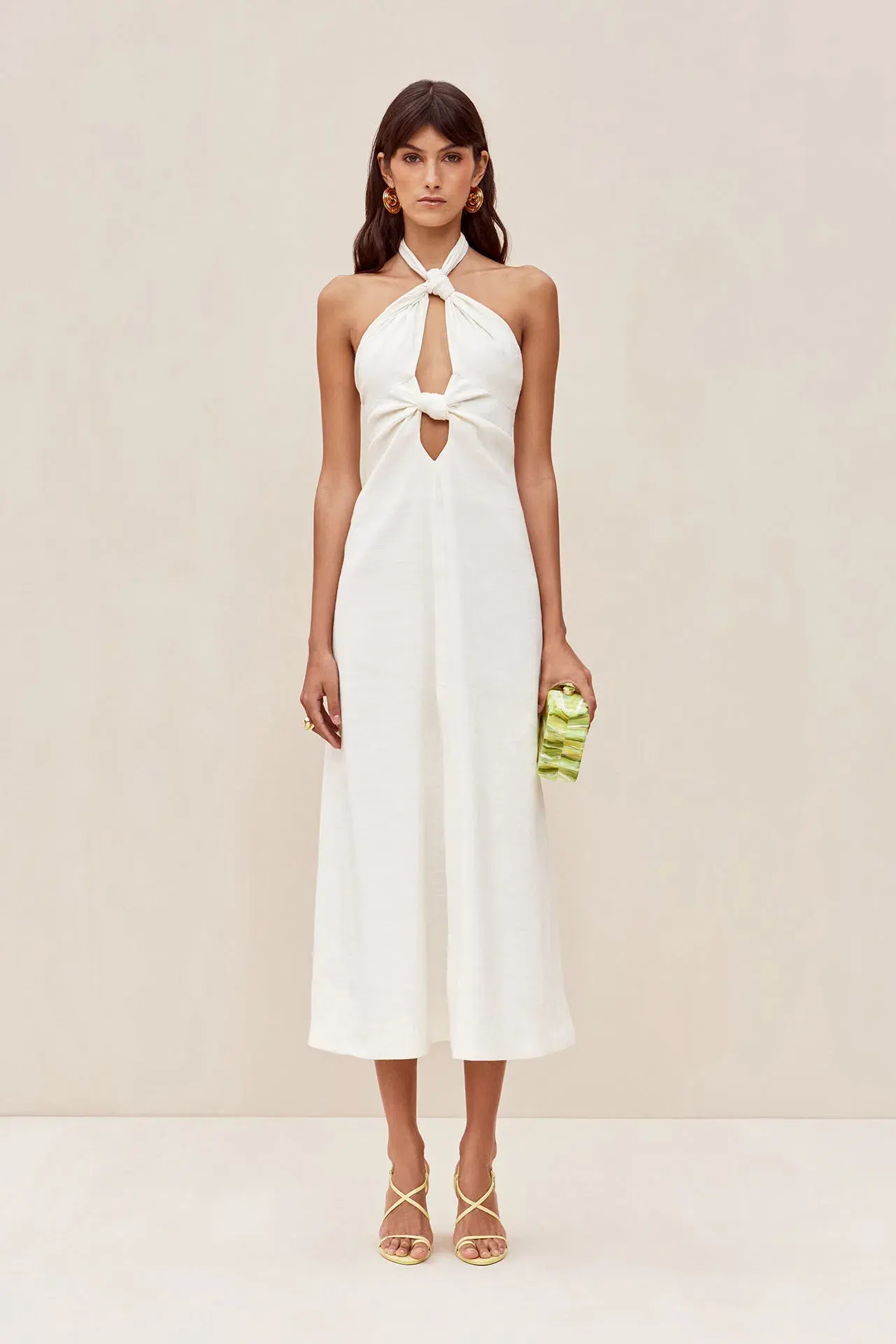 Cult Gaia Susana Dress Off White Size XS / AU 6 - Image 1