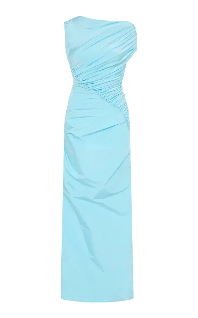 Paris Georgia Kaya Dress Iris Blue Size 14 for rent on The Volte - main image