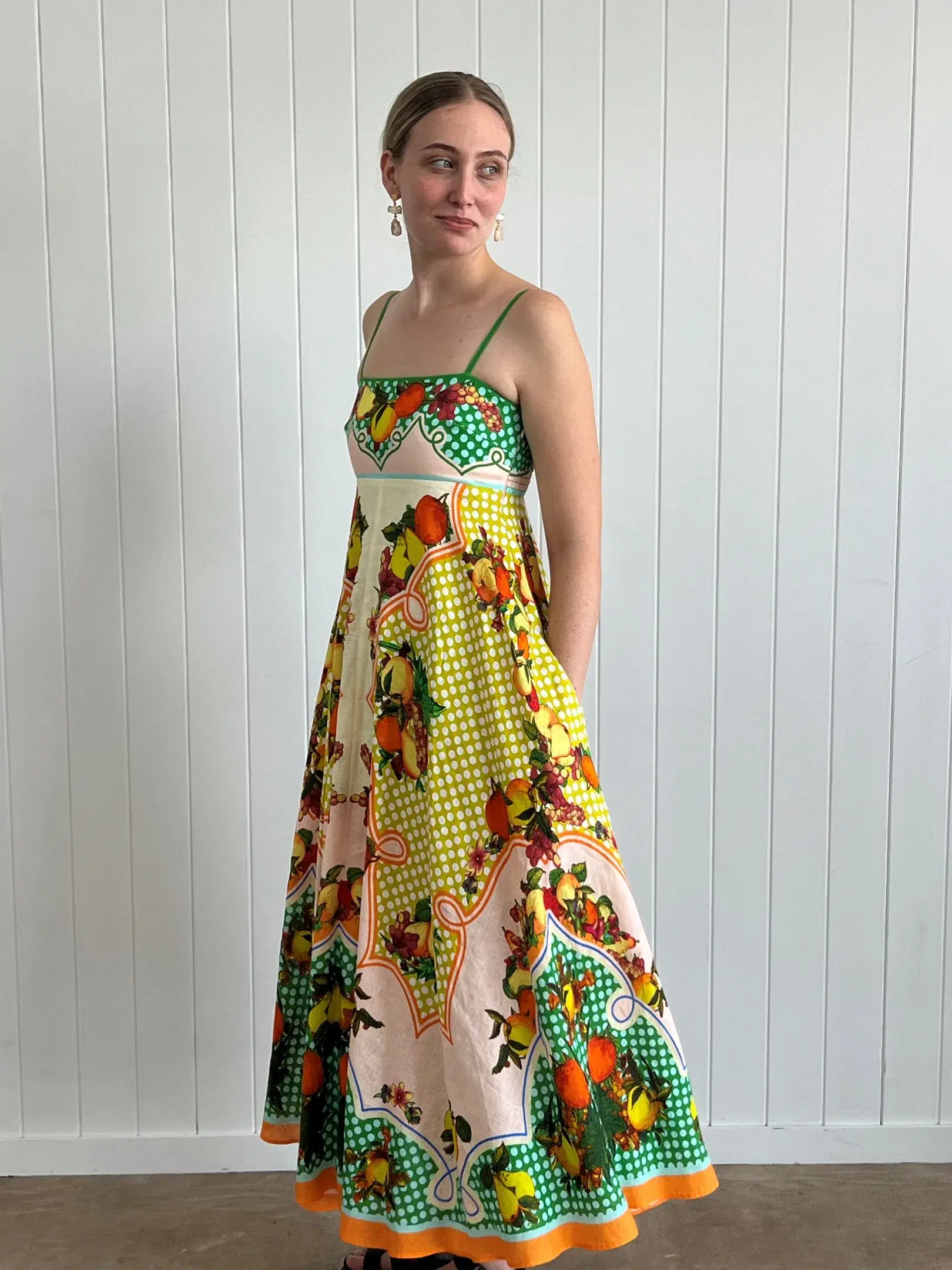 Alemais Lemonis Sundress Multi Size 8 - Image 2