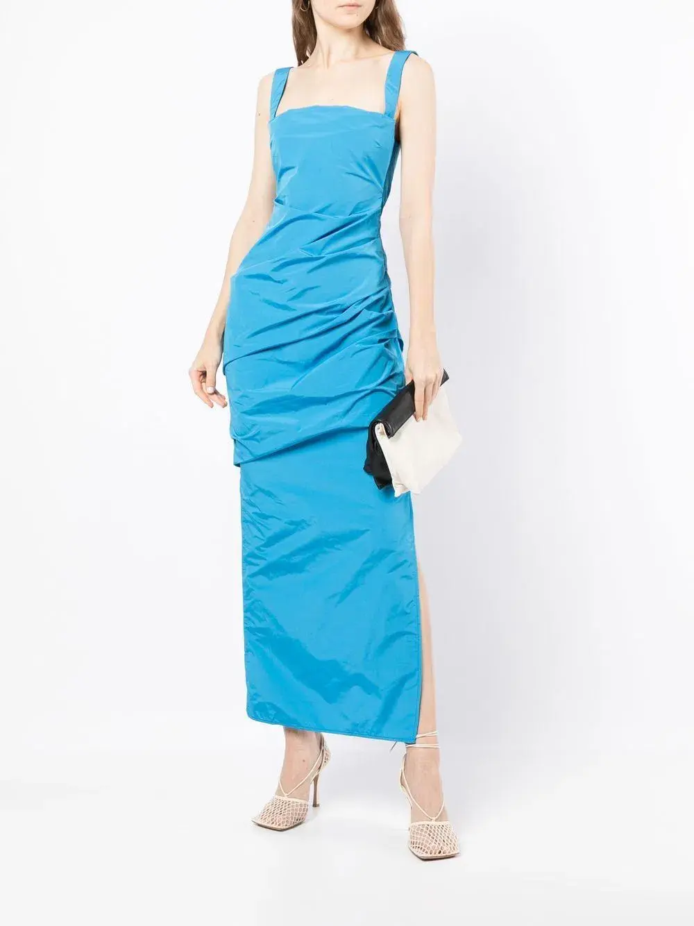 Paris Georgia Raf Dress Blue Size 10 - Image 4