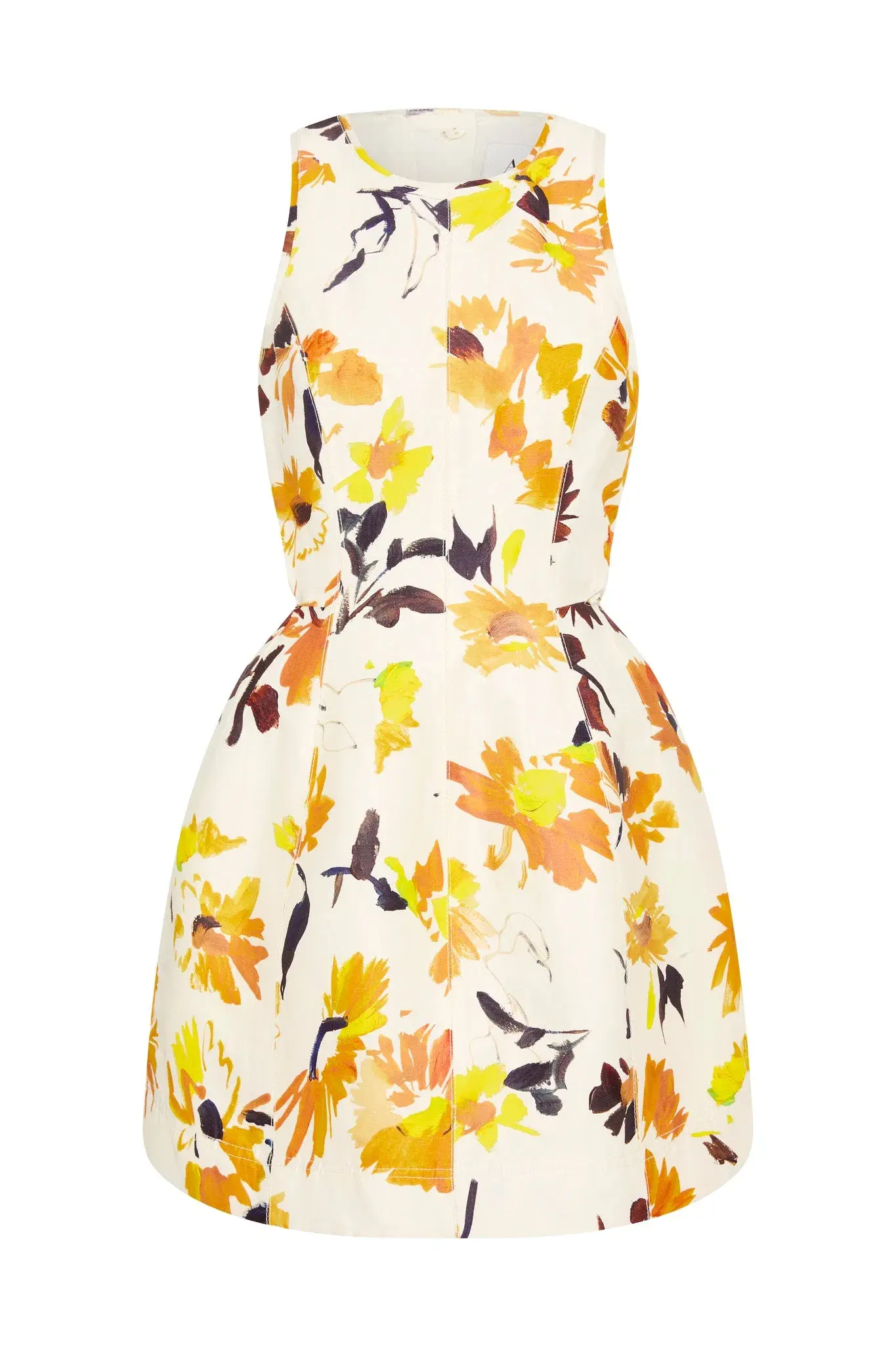 Aje Tulip Cut Out Mini Dress Floral Size 14 - Image 3