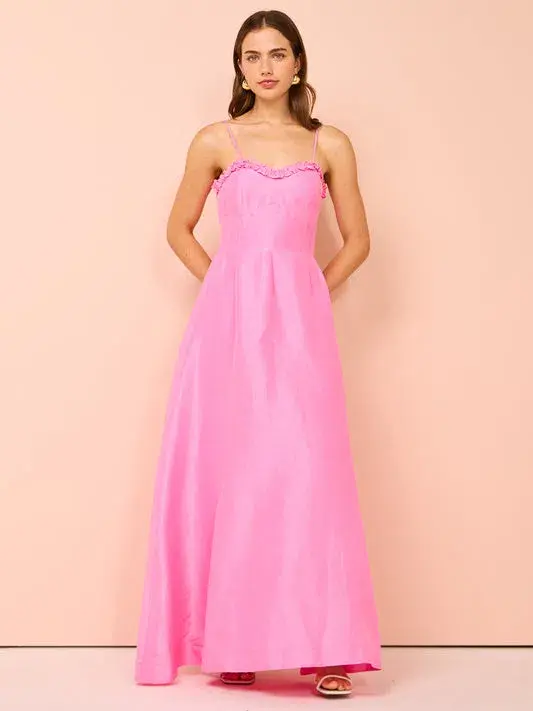 Aston Studio Raquel Dress In Candy Silk Size 12 - Image 1