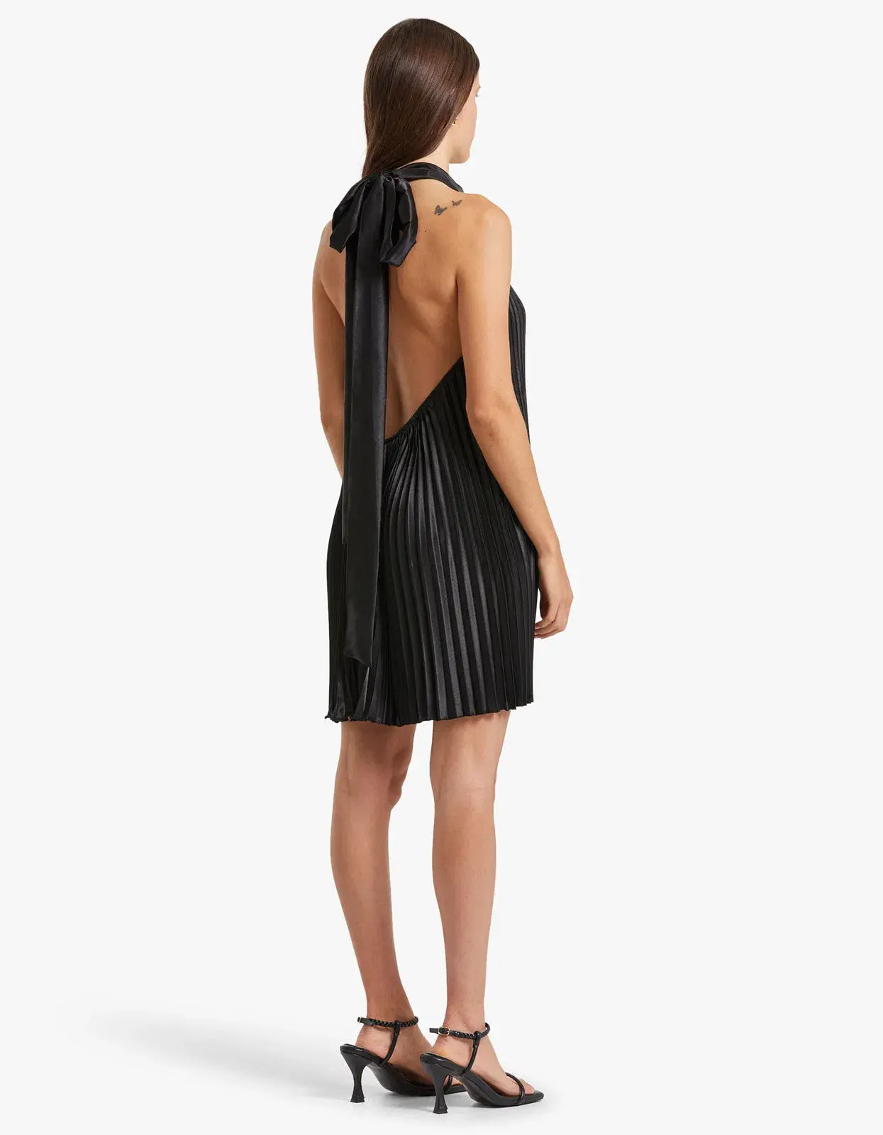 L'idee Opera Mini Dress Black Size 6 - Image 3