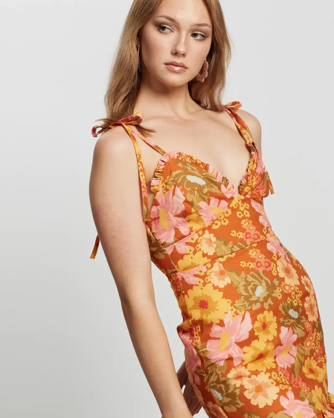 Ownley Isla Dress Summer Floral Size XS/ AU 6 for rent on The Volte - main image