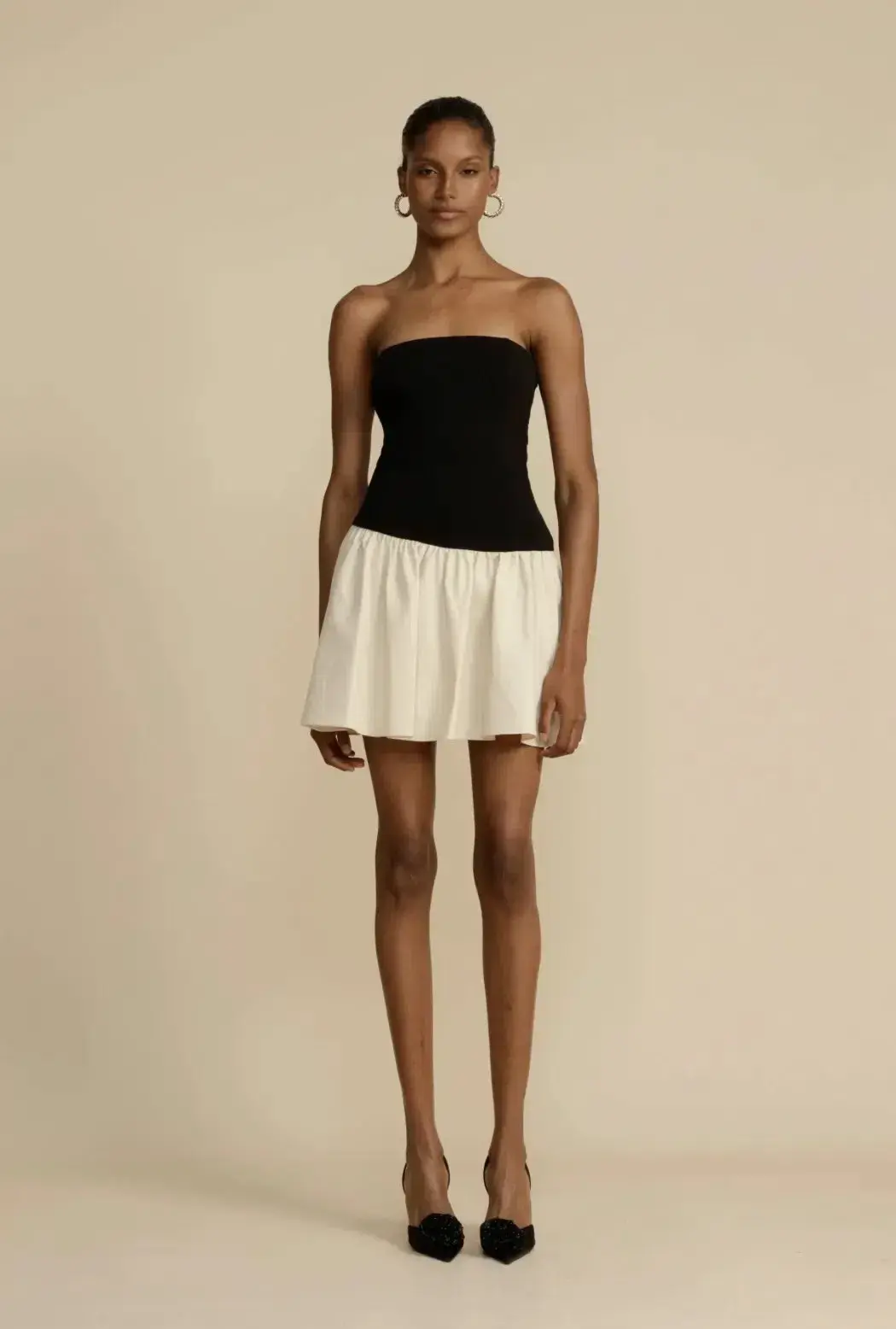 Arcina Ori Celine Dress Black White Size S/Au 10 - Image 1
