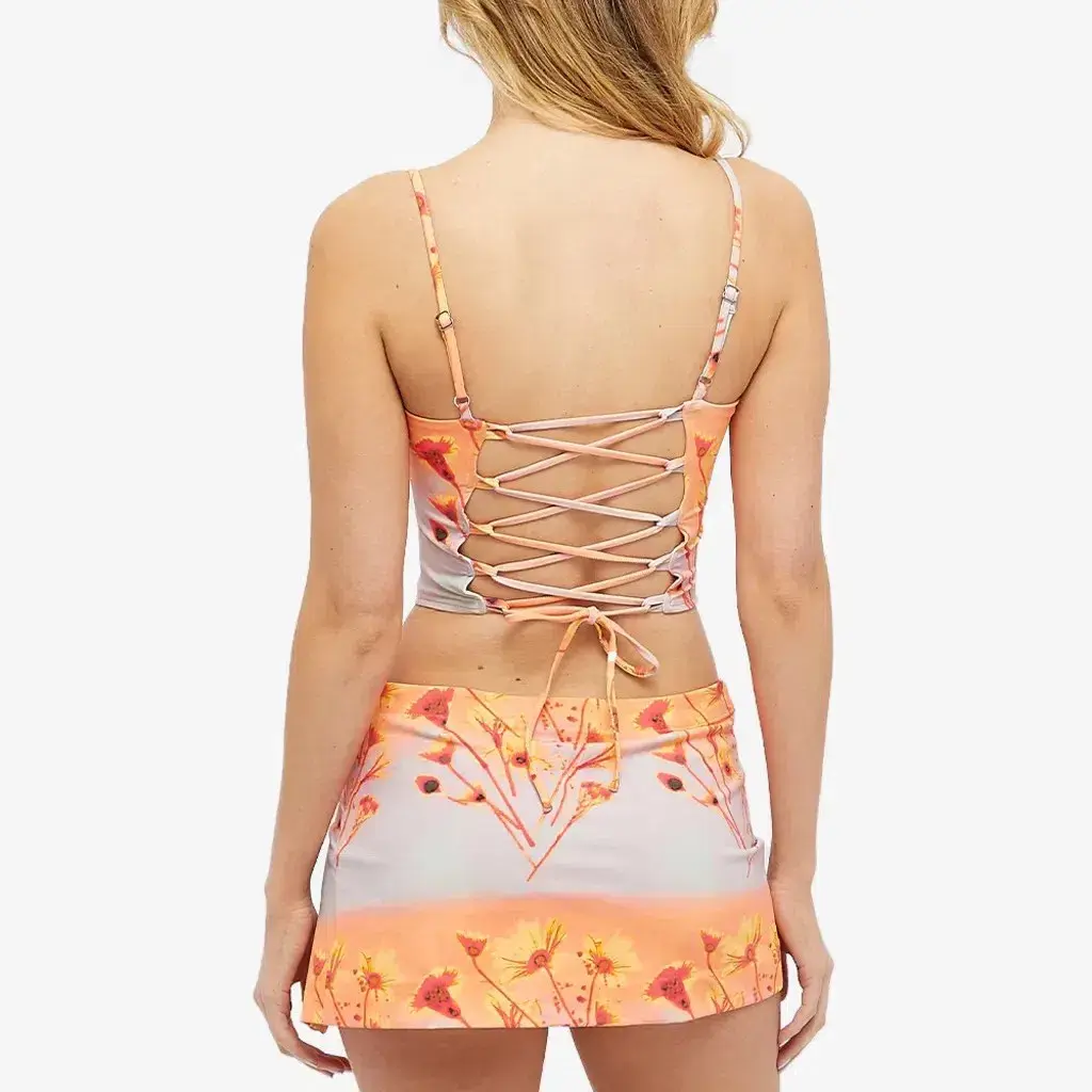 Miaou Venus Corset Floral Size M/ AU 12 - Image 3