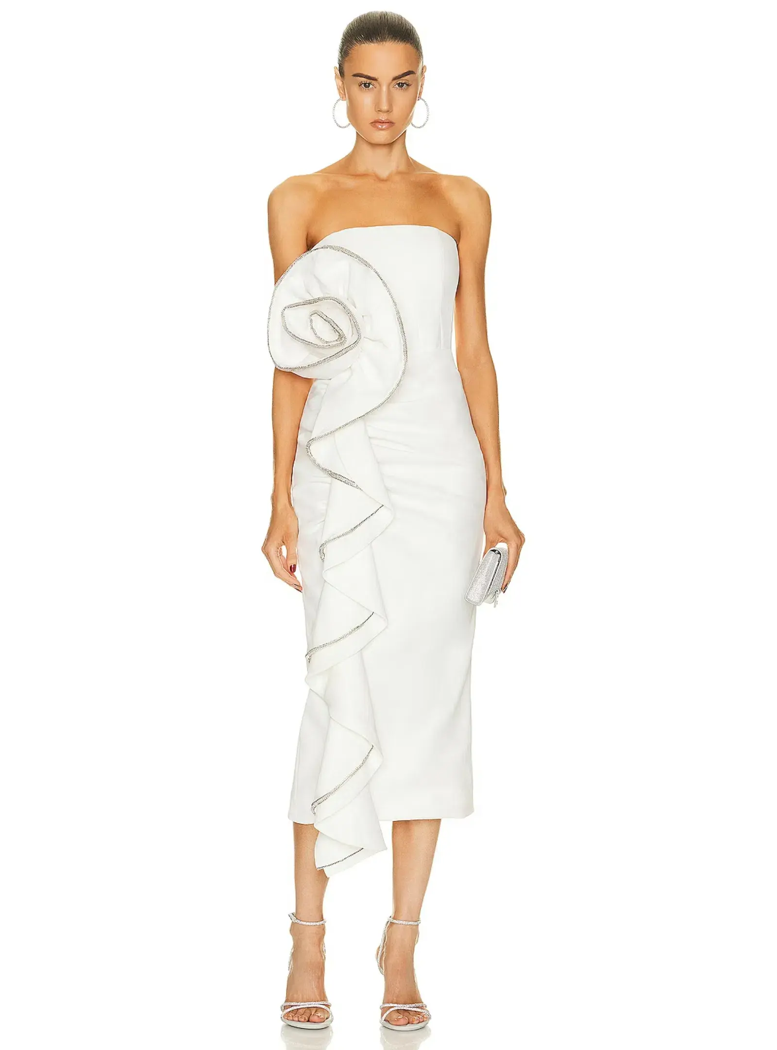 Rachel Gilbert Santiago Dress White Size 1 / AU 8 - Image 1