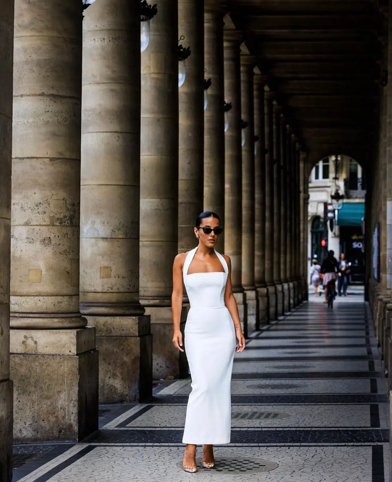 Effie Kats Meline Midi Dress in Ivory Size S / AU 8 - Image 5