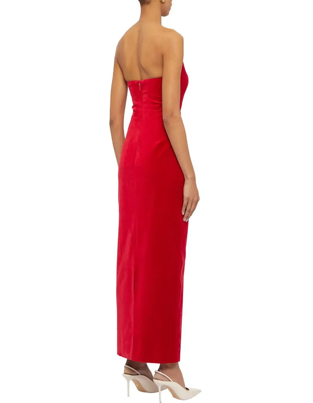 Ginger & Smart Soloist Strapless Gown Red Size AU 12 for rent on The Volte - main image