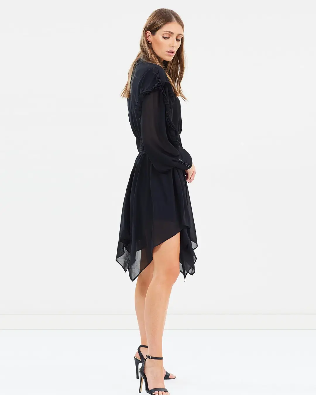 Mossman Nothing Ever Seen Before Dress Black Size AU 10 for rent on The Volte - main image