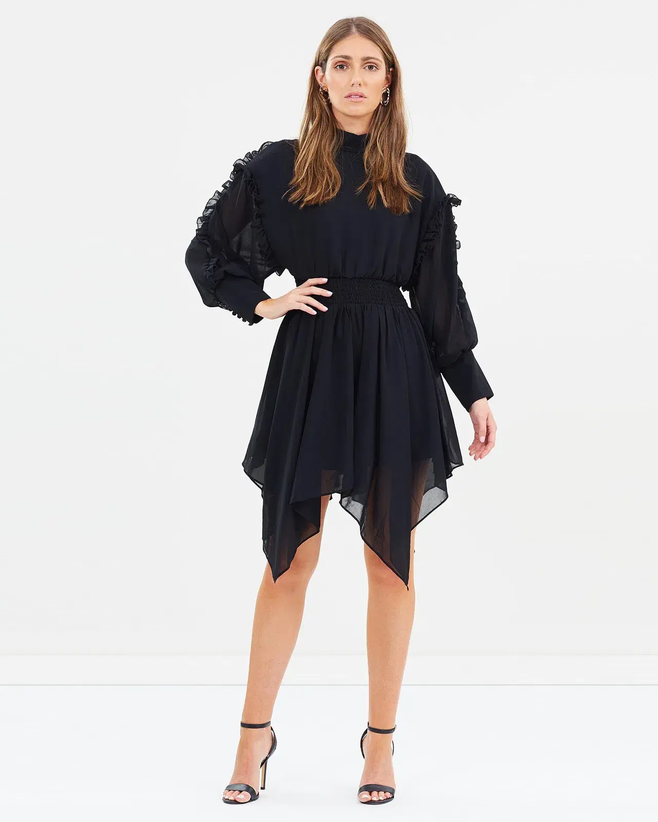 Mossman Nothing Ever Seen Before Dress Black Size AU 10 - Image 1