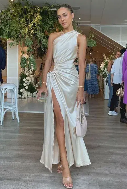 Sonya Moda Nour Maxi Dress Ocean Pearl Size S / AU 8 - Image 2