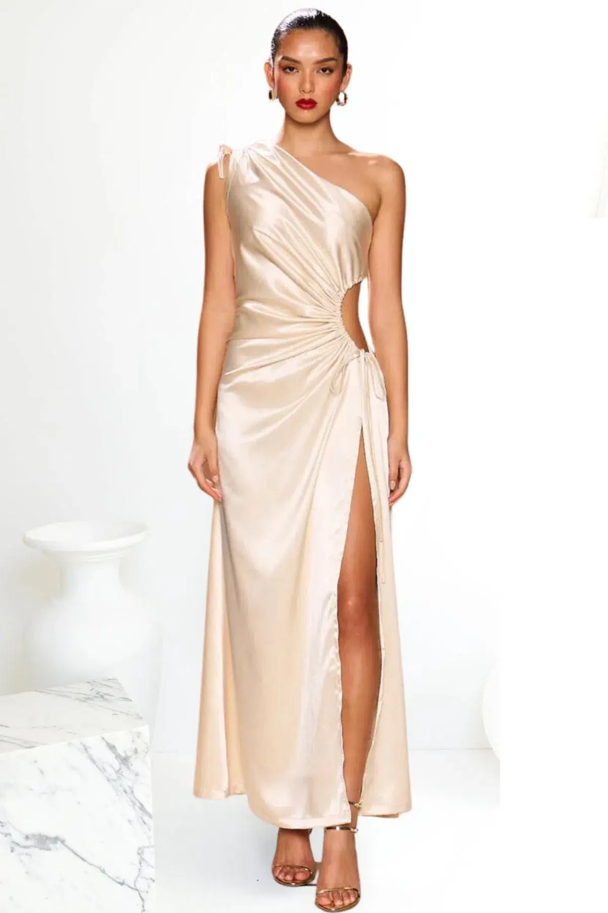 Sonya Moda Nour Maxi Dress Ocean Pearl Size S / AU 8 - Image 6