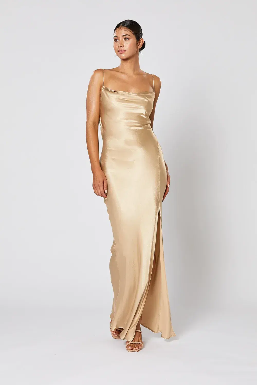 Winona Cheri Dress Gold Size XS / AU 6 - Image 1