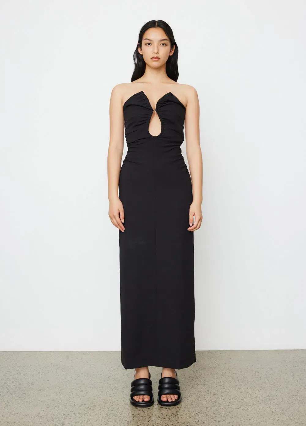Wynn Hamlyn Zoe Bodice Dress Black Size 8  - Image 1