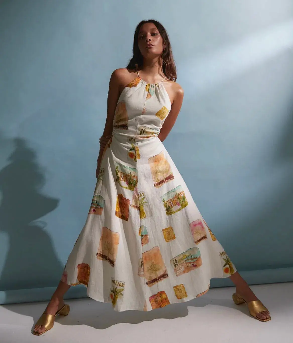 Roame Evy Dress in Desert Vista Size 1/Au 8  - Image 1